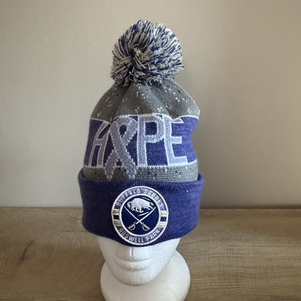 New Era Hat‎ Buffalo Sabres Rosewell Park Institute Roswell Strong Hope Winter